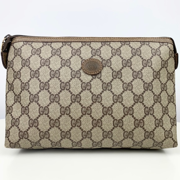 Gucci Monogram Clutch Bag - Picture 2 of 7